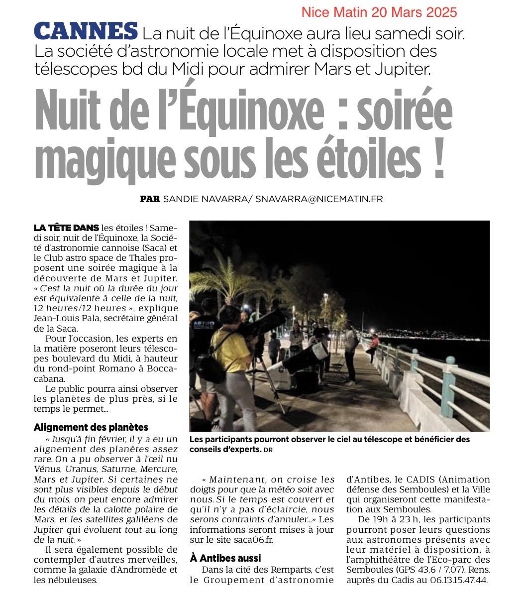 Nuit de l equinoxe